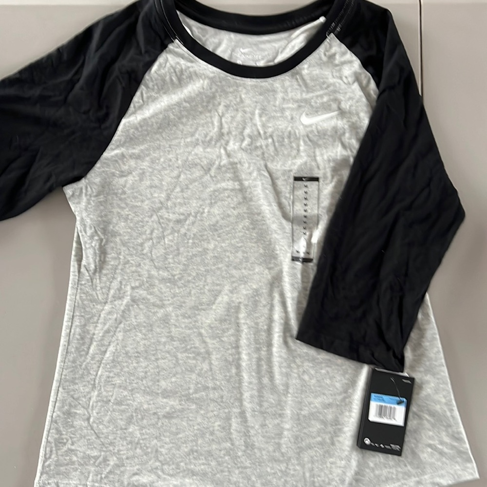 Nike women’s dri fit 3/4 length sleeve shirt.  NWT